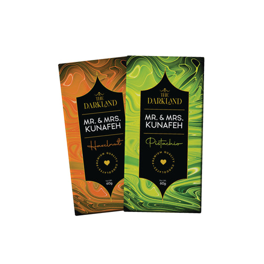 Combo Pack - MR. & MRS. Kunafa | Hazelnut & Pistachio Flavour | No Side Effects