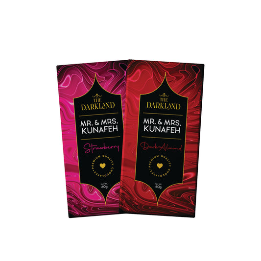 Combo Pack - MR. & MRS. Kunafa | Dark Almond & Strawberry Flavour | No Side Effects