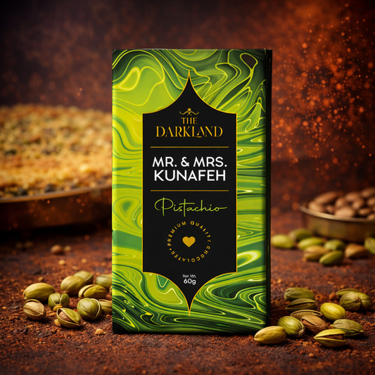 MR. & MRS. Kunafa | Pistachio Flavour | Aphrodisiac Chocolate Bar