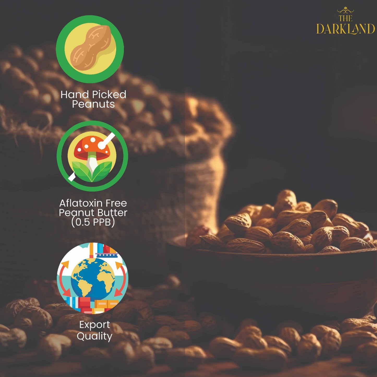 Natural Peanut Butter | NO ADDED SUGAR & SALT | 100% PEANUTS | UNSWEETNED CREAMY | 26 GM PROTEIN